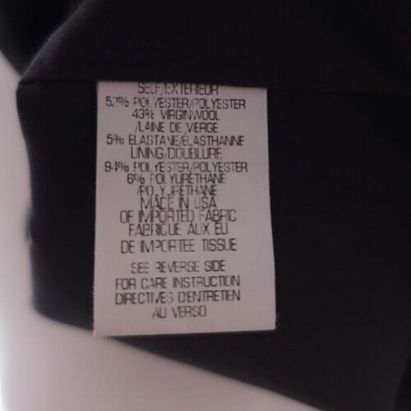 Theory Womens Size 8 Solid Gray Betty 2_Urban Sleeveless Sheath Wool Blend Dress - Picture 7 of 8